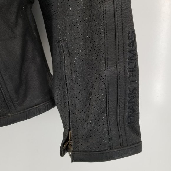 Frank Thomas Lady Rider Motorcycle Womans Jacket Size  US 10 UK14 EUR 40 - Picture 5 of 11